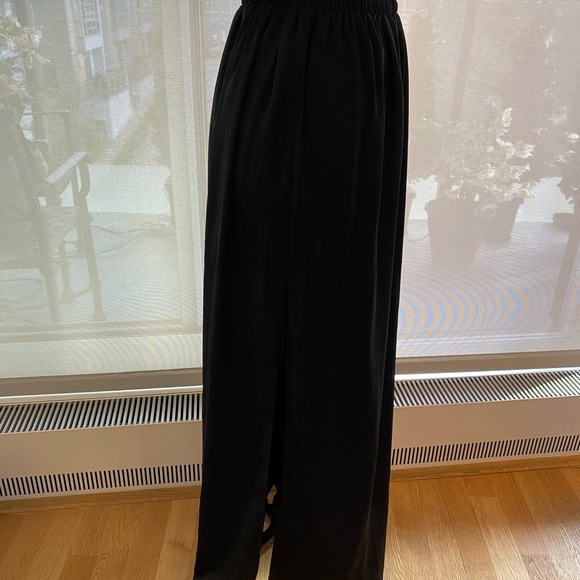 Zara silky maxi skirt with side slits - Picture 2 of 5